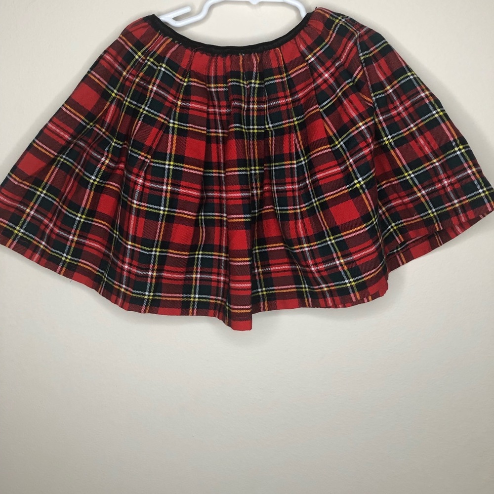 Girls Plaid Skirt